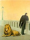 Rene Magritte Homesickness painting